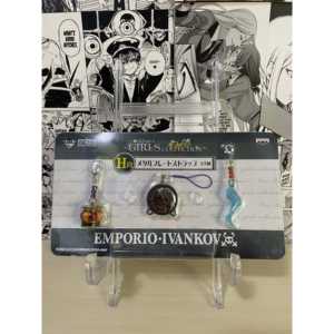 Ichiban Kuji One Piece Premio H 'Colección de Chicas Vol. 1 Llavero Metálico Triset de Emporio Ivankov, Producto Japonés - Product Image 1