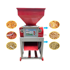Meilleure vente Grain soja maïs séparateur écaillage moulin broyeur trémie pétale broyeur moteur haut - Product Image 6