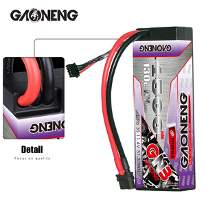 เคสแข็งสำหรับ LCG gaoneng HV 4500mAh 3S 11.4V 130C LiPo แบตเตอรี่ LCG XT60สำหรับ RC Racing RC Car deans EC5 TRX T-PLUG XT90 AS150 XT150 - Product Image 5