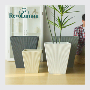 Macetas Grandes de Diseño Moderno para Exterior/<span class=keywords><strong>Interior</strong></span>, Macetas de Plástico a Precios de Fábrica al Por Mayor - Product Image 5