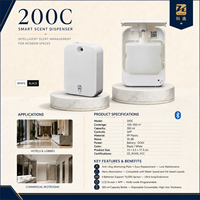 Diffuseur de parfum électrique Koeazy pour hall d'hôtel de luxe, machine à arômes murale, distributeur de parfum pour spa et club-house