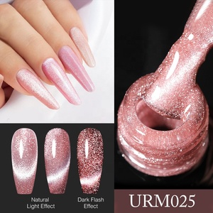 UR SUGAR OEM น้ำยาทาเล็บตาแมว,คริสตัลมูนไลท์เพชรสะท้อนแสงเล็บตาแมวเจลเคลือบยูวีกึ่งถาวร - Product Image 4