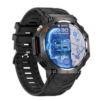 Reloj Inteligente Deportivo CRG39 con GPS, Iluminación LED, Resistente al Agua 30m, Monitor de Ritmo Cardíaco y Asistente de Voz con IA