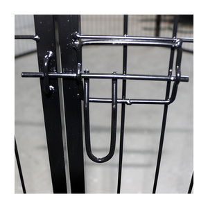 Corralito de Metal desmontable plegable de alta resistencia para perros, Perrera de malla de alambre, 6 paneles, venta al por mayor - Product Image 3