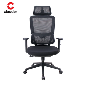 Chaise de bureau ergonomique en maille avec dossier relevable, design moderne, avec appui-tête réglable, sensation de confort assise, chaise de bureau ergonomique - Product Image 1