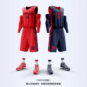 OEM Blank Plus Size Mesh Latest Sublimation Basketball Short Uniform Color Blue Dresses Design Custom Basketball Jersey For Men