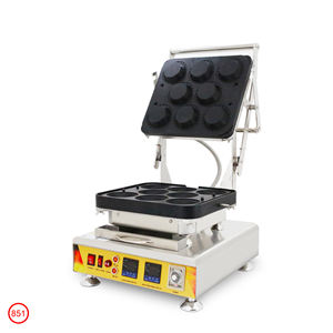2024 Machine à collations électrique professionnelle 8 pièces Machine à gaufres de <span class=keywords><strong>boulanger</strong></span> de fond de peau/coquille/gâteau de tarte aux œufs commerciale - Product Image 6