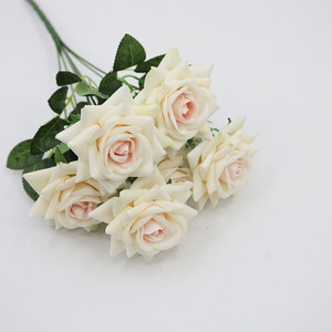 Rosa de Seda Artificial, Ligera, Duradera, Hecha a Mano, Ecológica, Regalo Individual para el Día de la Madre, Decoración del Hogar - Product Image 4