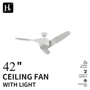 American indoor 42-inch 3-<b>leaf</b> ventilation technology DC motor household ceiling fan with <b>light</b> and remote control - Product Image 2