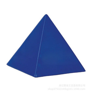 Pu Fidget Toy Pyramid Shape High <b>Rebound</b> Stress Relief For Kids 8-13 Years Unisex - Product Image 2