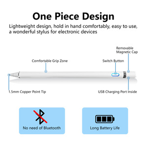 Bolígrafos de pantalla táctil para <span class=keywords><strong>Xiaomi</strong></span> <span class=keywords><strong>Pad</strong></span> <span class=keywords><strong>5</strong></span> Mi Stylus, plumas inteligentes universales con Stylus, venta al por mayor - Product Image 2