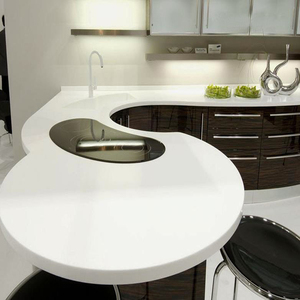 SH10016mm-30mm Đá Thạch Anh Trắng Tinh Khiết Độ Dày Mặt Bàn Thạch Anh Trắng Tinh Khiết Giá Thạch Anh Trắng Tinh Khiết - Product Image 5