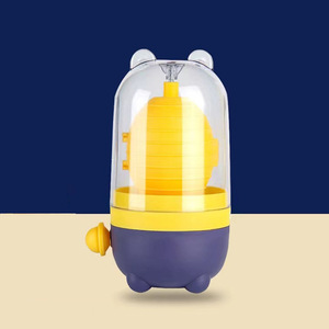 เครื่องเขย่าไข่แบบใช้มือสำหรับใช้ในบ้าน เครื่องทำไข่ทองคำ วัสดุ ABS ล้างด้วยมือเท่านั้น - Product Image 1