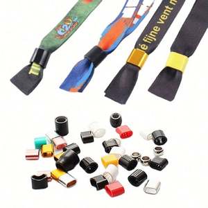 Pulseras de Tela Tejida Personalizadas para Festivales, Pulsera Ecológica para Eventos y Fiestas con Cierre de Plástico - Product Image 6