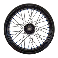 Ensemble de roues Supermoto 17 pouces pour moto électrique tout-terrain haute puissance 17x3.5 17x3.0, moyeux en aluminium CNC, pièces de conversion Motard pour la course