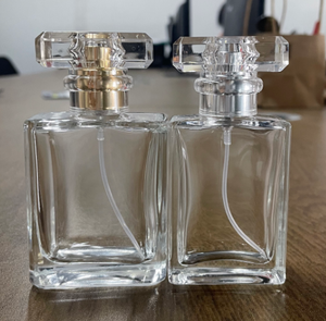 Envases de Vidrio para Perfume de Alta Calidad de 30/50/100 ml, Hechos en China, Pulverizador con Bomba, Forma Cuadrada - Product Image 4