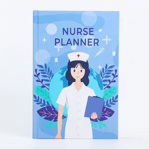 Individuelles Hardcover-Kinderpflege-Studibuch mit Spirale-Bindung neues Design für Krankenschwestern als Geschenk