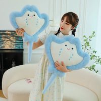 Ins Devil Fish Peluche, Coussin et Poupée en forme de Raie Mignonne, Thème Vie Marine, Cadeau pour Fille, Poupée pour Machine à Pinces, en Coton PP, Anti-stress