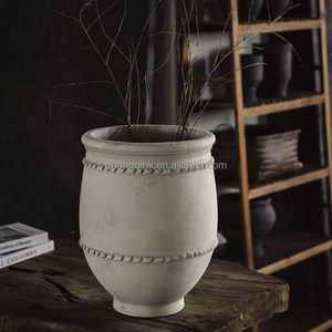 กระถางดอกไม้และกระถางปลูกต้นไม้สไตล์โมเดิร์น น้ำหนักเบา ทนทาน เป็นมิตรกับสิ่งแวดล้อม ทำจากไฟเบอร์ซีเมนต์ แบบแขวนและแบบตั้งพื้น มีรูระบายน้ำ - Product Image 5