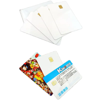 13,56 MHz RFID NFC Smart Business Cards met 4428/4442 chip PVC Mini Tags blanco kaarten voor betalingen & hoteltoepassingen