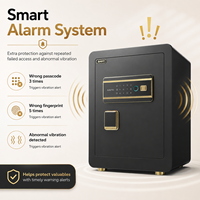 Coffre-fort à empreintes digitales pour argent, clés, hôtel, maison, coffre-fort numérique intelligent, boîte de dépôt, bureau, grand coffre-fort pour bijoux