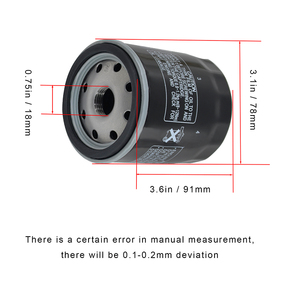 AHL ยี่ห้ออะแดปเตอร์กรองน้ำมันเครื่องสำหรับ HARLEY DAVIDSON XL883 XL1200X XL1200T XL1200C XL1200V <span class=keywords><strong>XR1200</strong></span> XL50 XLH883 XLH1200 - Product Image 6