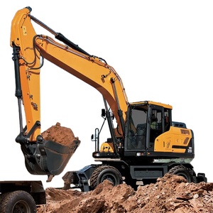 هيونداي R210WVS 21 طن الثقيلة حفارة ذات عجلات عالية الجودة معدات البناء الجديدة الأساسية محرك مضخة تحمل المحرك PLC - Product Image 3