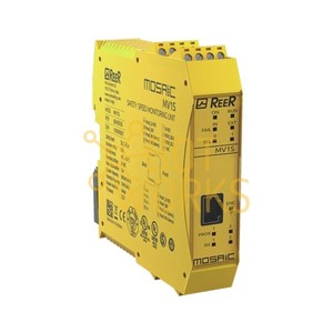 Unità di Monitoraggio della Velocità di Sicurezza Reer N/1100072, Protezione IP65, Plastica, Funzionamento fino al 80% di Umidità Relativa, Garanzia di 2 Anni - Product Image 1