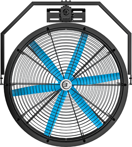 <span class=keywords><strong>Ventilateur</strong></span> mural oscillant de 1,3 m, léger, industriel, 35 000 m³/h, 850 tr/min, 0,55 kW, VFD, pour entrepôt, CE, OEM, ODM - Product Image 1