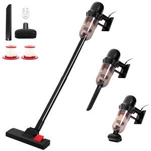 Handheld Vacuum Cleaner 5m Cord Portable Wall Mount Dry Use With Flat Nozzle And Filters - Product Image 1