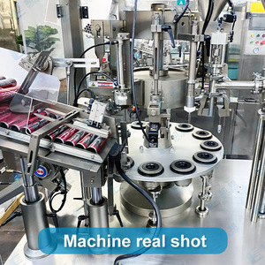 Quay ống nhựa điền máy tự động nhôm ống mỹ phẩm Kem dán Điền và niêm phong máy - Product Image 3