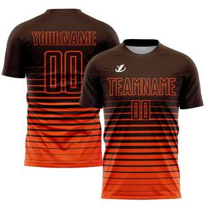 <span class=keywords><strong>Camiseta</strong></span> de Fútbol Personalizada, Transpirable, con Cuello Retro, Diseño Personalizado, Uniforme de Equipo de Fútbol, <span class=keywords><strong>Camiseta</strong></span> de Fútbol para Hombre - Product Image 2