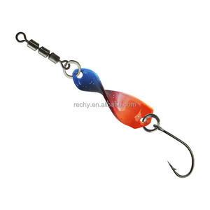 <span class=keywords><strong>Ensemble</strong></span> de leurres en spirale de vente chaude appâts en métal rotatifs à grande vitesse pour une longue coulée avec boîte de matériel - Product Image 3