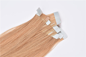 Extensiones de Cabello Remy Europeo con Cinta de PU Sin Costuras de 14 Pulgadas, Súper Dobles, de Fábrica Directa, 100% Cabello <span class=keywords><strong>Humano</strong></span> de Donante Único - Product Image 5