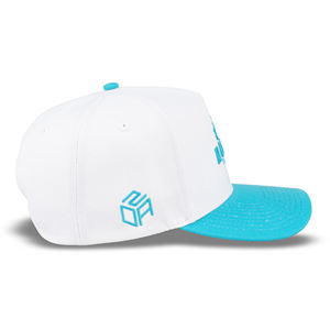TCAP Custom High Quality 5 Panel 3D&<b>flat</b> Embroidery Curved Spring Summer Outdoor Acrylic Wool Blend <b>Mens</b> Baseball <b>Cap</b> - Product Image 3