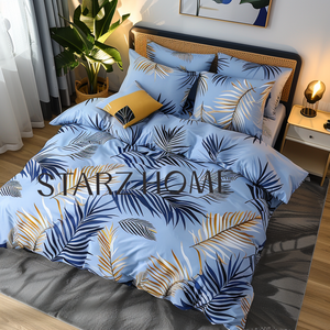 STARZ HOME ชุดเครื่องนอนผ้านวมคลุมเตียง ผ้านวมไม้ไผ่ <span class=keywords><strong>นาวา</strong></span>รา นิสสัน โรงเรียนเด็ก สไตล์พาสเตอร์อล สีฟ้า - Product Image 4