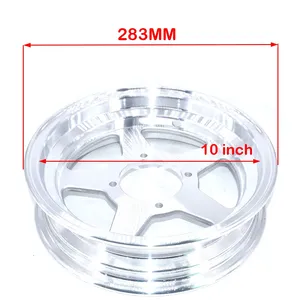 Rines 2.50-10 de 10 Pulgadas, Rin de Aleación de Aluminio para Motocicleta Pequeña Pinturicchio de 4 Orificios, Delantero o Trasero, para Motocicleta Monkey - Product Image 2