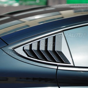 Car Side Rear <b>Window</b> Louver Shutter <b>Cover</b> Body Kit For Tesla Model 3 2019-2025 Car Accessories - Product Image 4