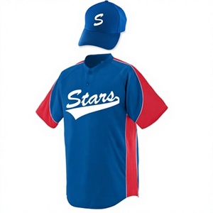 Uniformes de baseball de qualité supérieure 100% polyester, maillot et pantalon de baseball personnalisés pour hommes - Product Image 2
