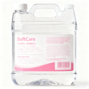 ฉลากขวด BOPP กันน้ำ ทนน้ำมัน พิมพ์สกรีนจำนวนมาก สำหรับโลชั่นหลังอาบแดด ทนต่อการฉีกขาด - Product Image 1