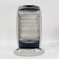 Chauffe halogène électrique 1200W infrarouge radiant 3 tubes chauffants tête de secousse rotative de haute qualité avec poignée de commutation