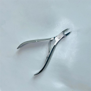 Coupe-ongles en acier inoxydable à ressort unique pour cuticules et peaux mortes, outil de manucure - Product Image 2