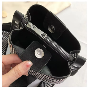 Sac à main de créateur neuf avec strass, sac bandoulière couleur unie avec fine sangle, sacs à main pour femmes, sac seau Tanjing - Product Image 5