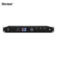 Berase KX-6 Processeur d'Effets Audio KTV Professionnel Numérique, Table de Mixage d'Effets Sonores Karaoké pour Scène et Studio