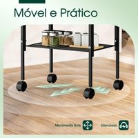 Cage à oiseaux dôme en fer bien équipée avec support à roulettes, étagère de rangement, accessoires d'alimentation, jouet d'escalade et plateau en plastique - Intérieur