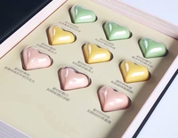 Emballage créatif de luxe personnalisé diviseur vide bonbons bricolage boîtes cadeaux recyclables chocolat alimentaire avec logo