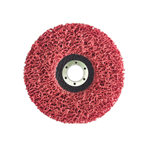 แผ่นขัดทำความสะอาดและลอกสี ขนาด 115 มม. 125 มม. 150 มม. แผ่นขัดหยาบพิเศษสำหรับโลหะ - Product Image 1