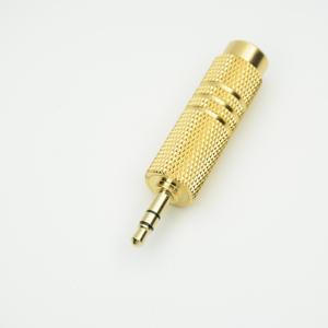 Presa <span class=keywords><strong>Jack</strong></span> di alta qualità da 6.35mm femmina a connettore maschio 3.5mm adattatore amplificatore per cuffie microfono <span class=keywords><strong>6.3</strong></span> adattatore Audio da 3.5 <span class=keywords><strong>Mm</strong></span> - Product Image 2