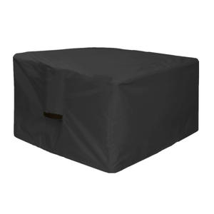 Housse de barbecue carrée imperméable, coupe-vent et résistante à la pluie pour terrasse, housse de foyer en tissu Oxford et PVC - Product Image 2