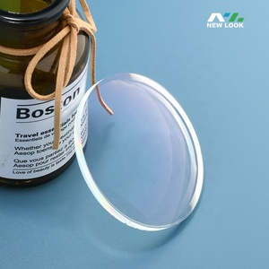 Lentes de prueba ópticas de China Rendimiento confiable Blanco Flat Top Hc con visión bifocal Lente de plástico azul Revestimiento asférico HMC - Product Image 2